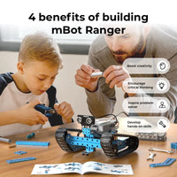 Makeblock mBot Ranger: 3-in-1 Robotics Kit for Building Robots from Scratch