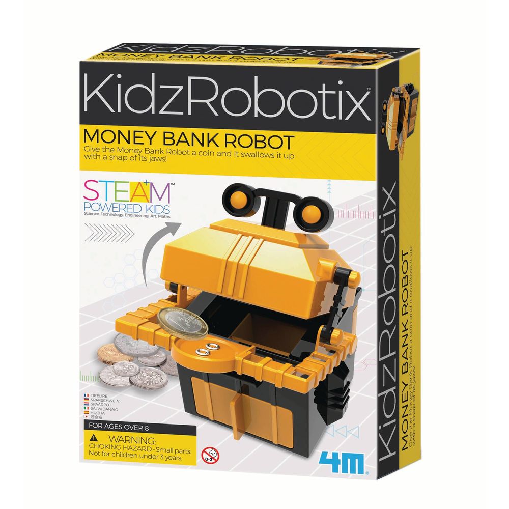 4m Money Bank Robot Kidzrobotics Steam