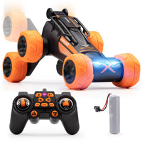 Force1 Atomic X 6 Wheeled Remote Control LED Stunt Car