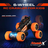 Force1 Atomic X 6 Wheeled Remote Control LED Stunt Car