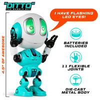 Blue Ditto Talking Robot STEM Toy