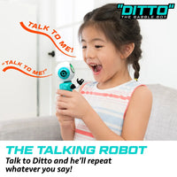 Blue Ditto Talking Robot STEM Toy